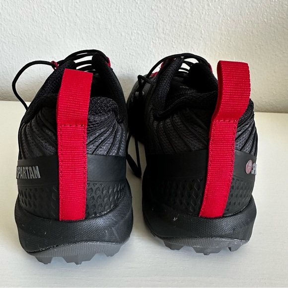 Craft Spartan RD Pro OCR Running Shoes Sneakers Mens Size 11.5 Black Red Gym - Picture 4 of 11